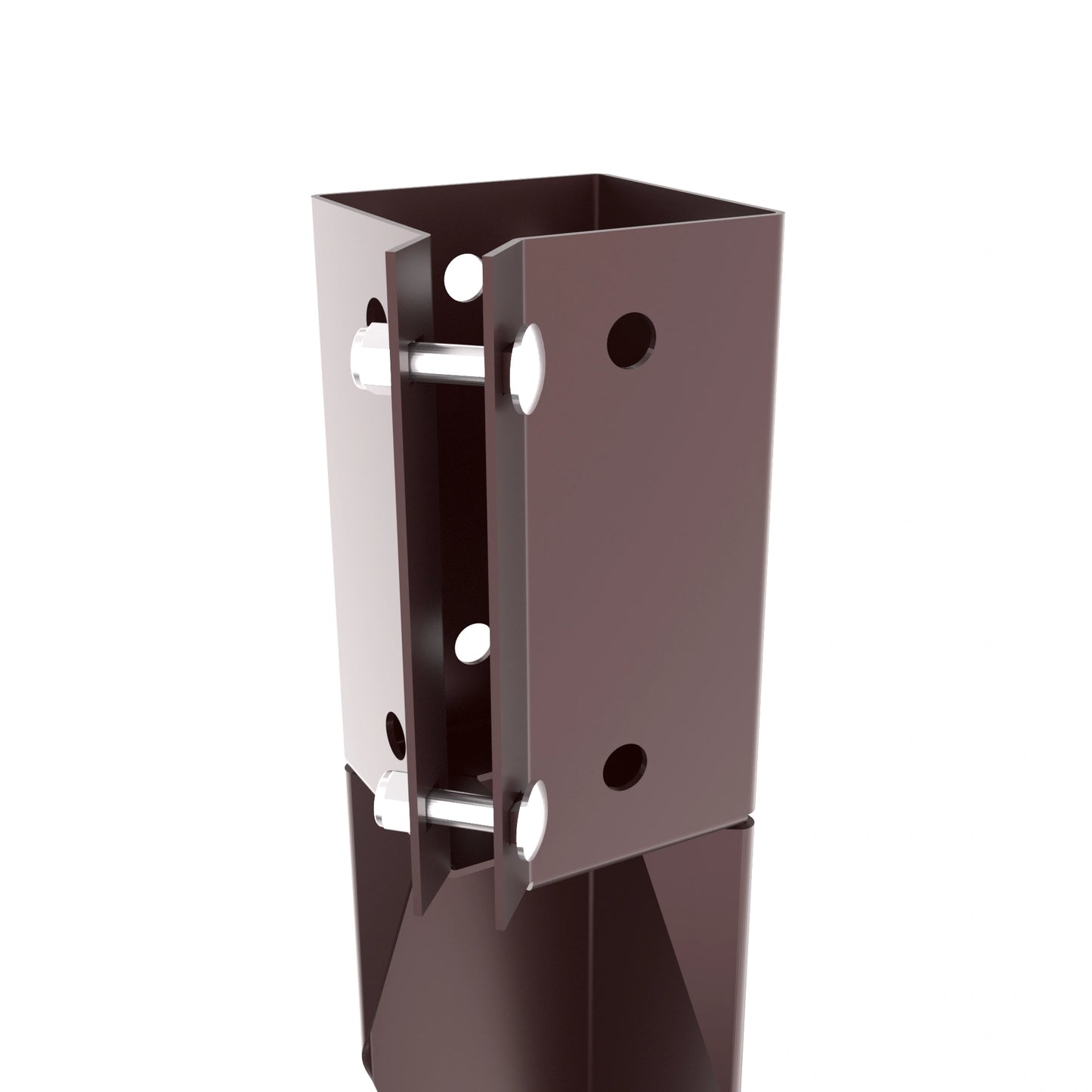 Swift Clamp Repair Spur 75x75mm Powder Coated