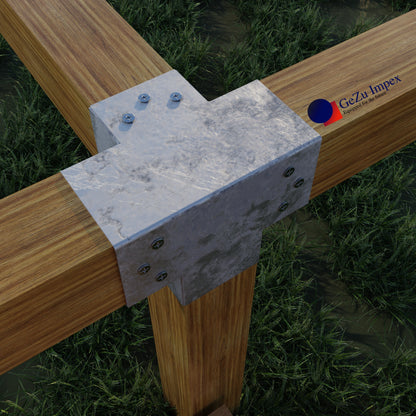 pergola corner brackets toja grid Right Angle Corner Angle Post Base Framola pavilion bracket Connector Elevated Wood Stand
