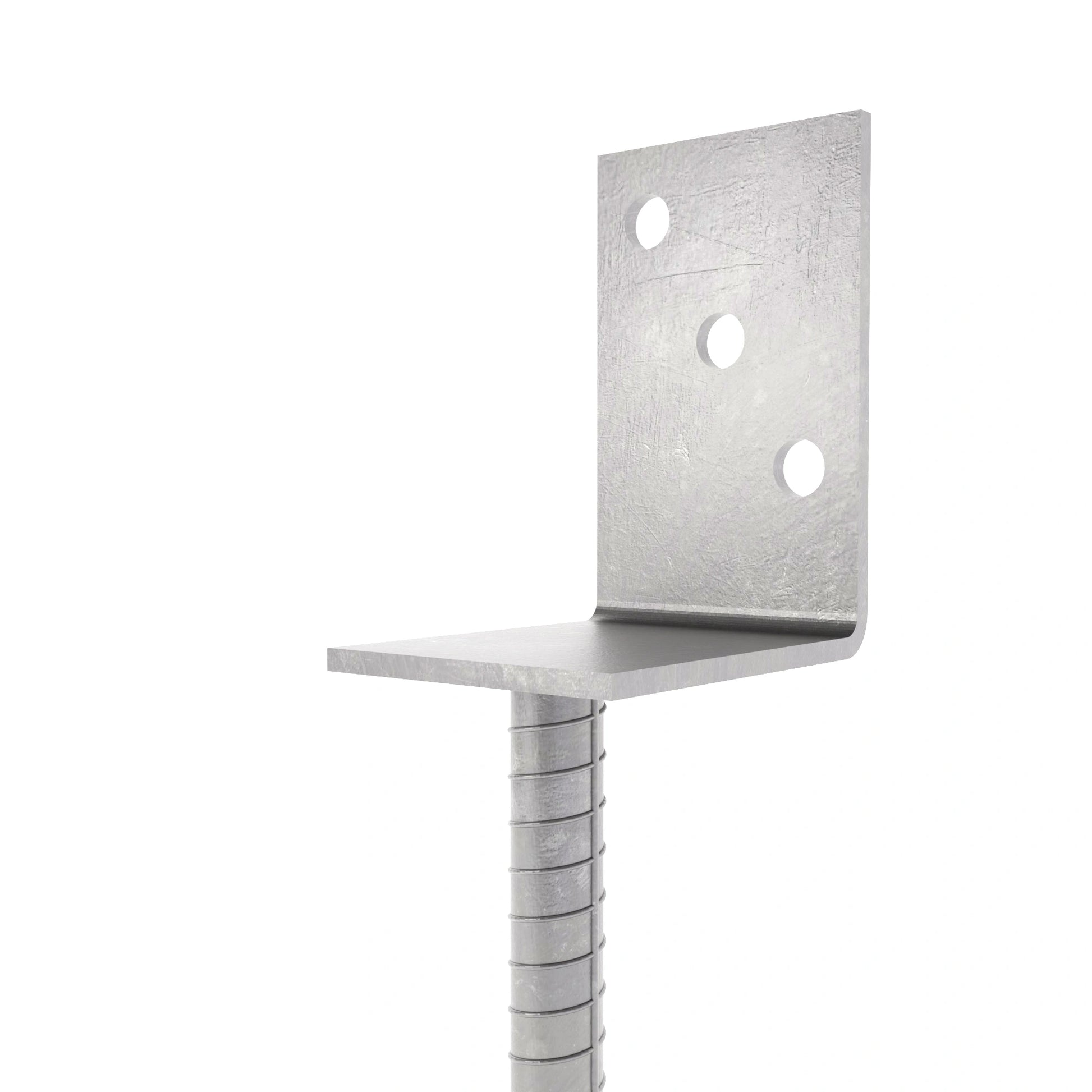 u shape fence post brackets support deck holder elevated base anchor shoe for screw on Mount Concrete In Type Foot Width Heavy Duty
