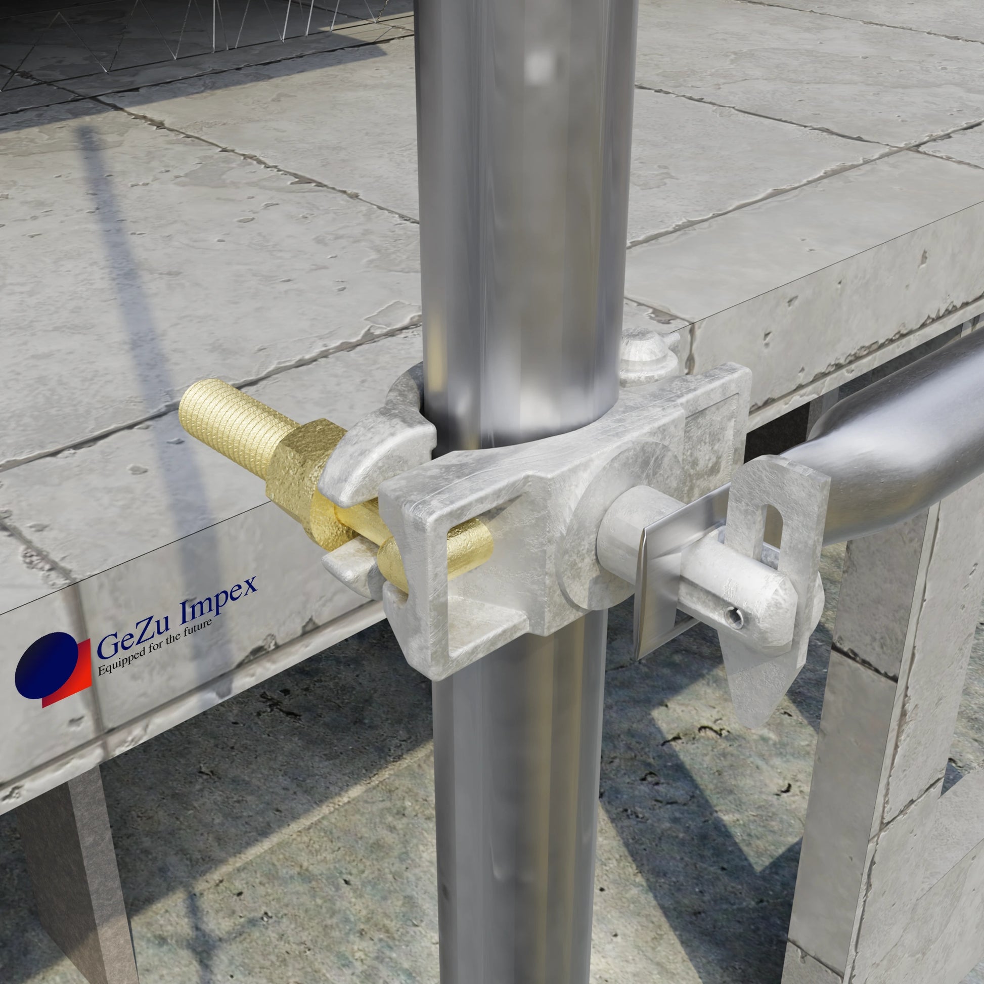 Scaffolding Clamps Swivel Double Scaffold Fitting Coupler Pipe Forged Single Couplers 