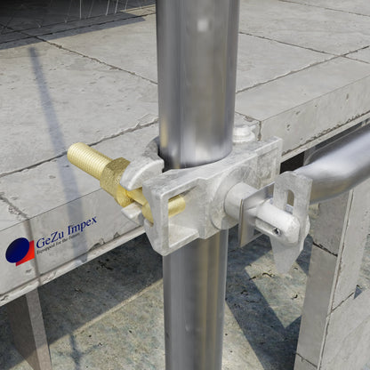Scaffolding Clamps Swivel Double Scaffold Fitting Coupler Pipe Forged Single Couplers 