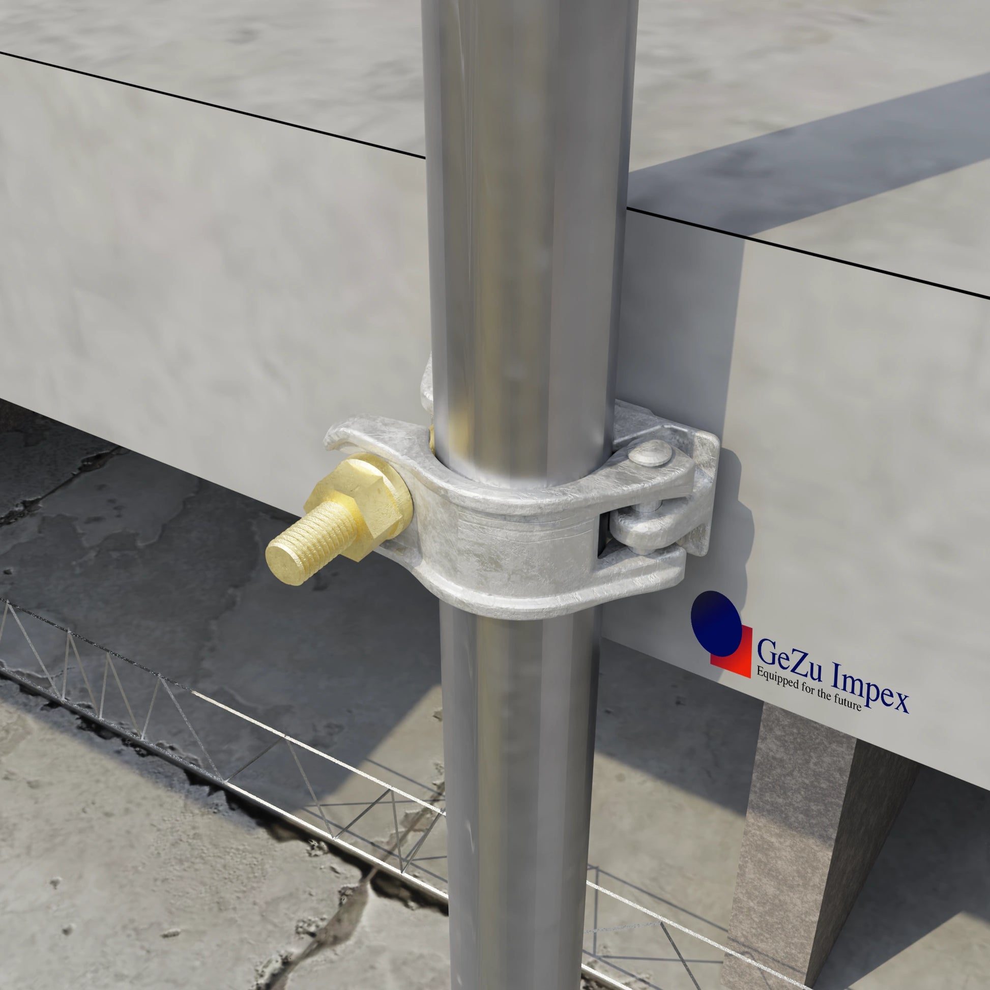 Scaffolding Clamps Swivel Double Scaffold Fitting Coupler Pipe Forged Single Couplers 