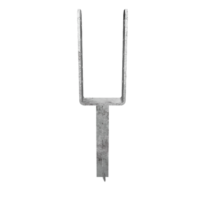 u shape fence post brackets support deck holder elevated base anchor shoe for screw on Mount Concrete In Type Foot Width Heavy Duty