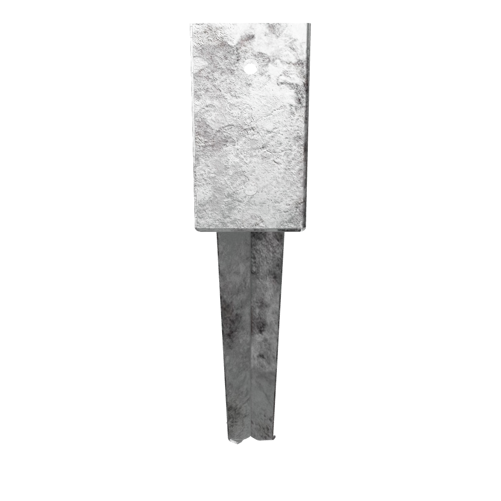 screw in ground spike for rotary washing line airer ground parasol fence post holder Post anchor sleeve screws for decking foundation